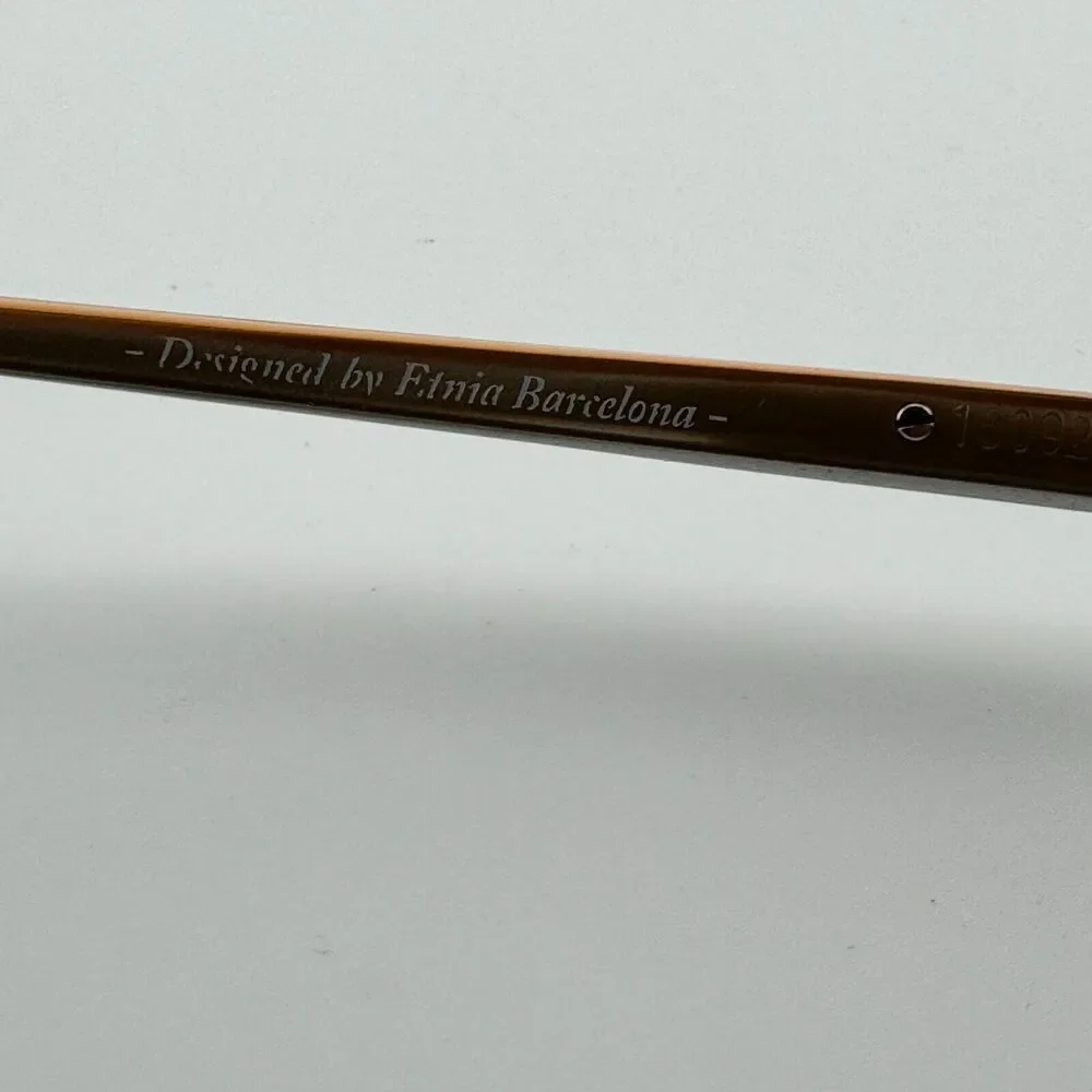 Etnia Barcelona Gray‎ Pink Half Rim Eyeglasses Passau BZPK 52 17 135 H13195